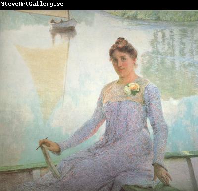 Emile Claus Portrait of Anna de Weert (nn02)